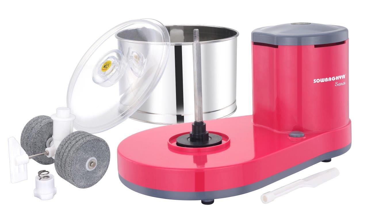 2 Ltr. SARA Table Top Wet Grinder with Attachments