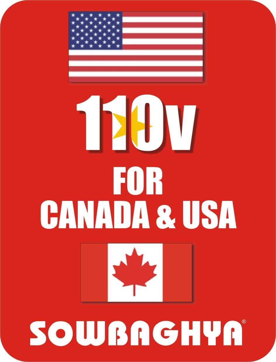 1.25 Ltr 110V SAKTHI - Table Top Wet Grinder - USA & CANADA - SOWBAGHYA