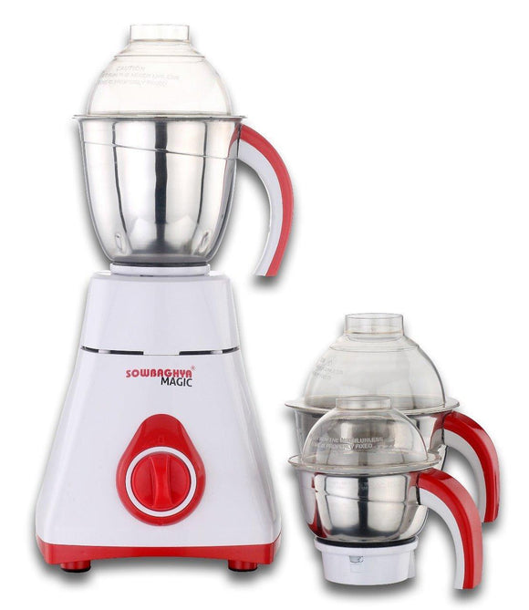 MAGIC - 750 Watts Mixer Grinder - SOWBAGHYA