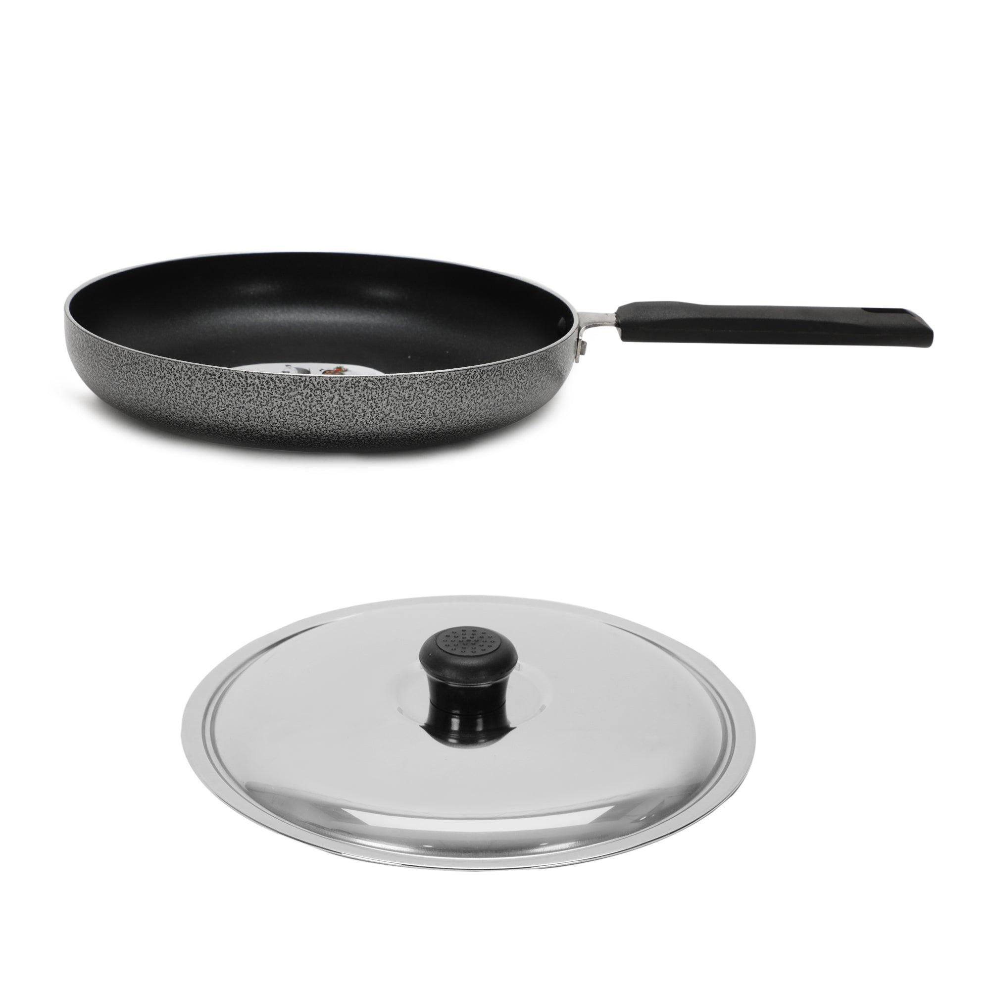 NS Fry Pan with SS Lid - SOWBAGHYA