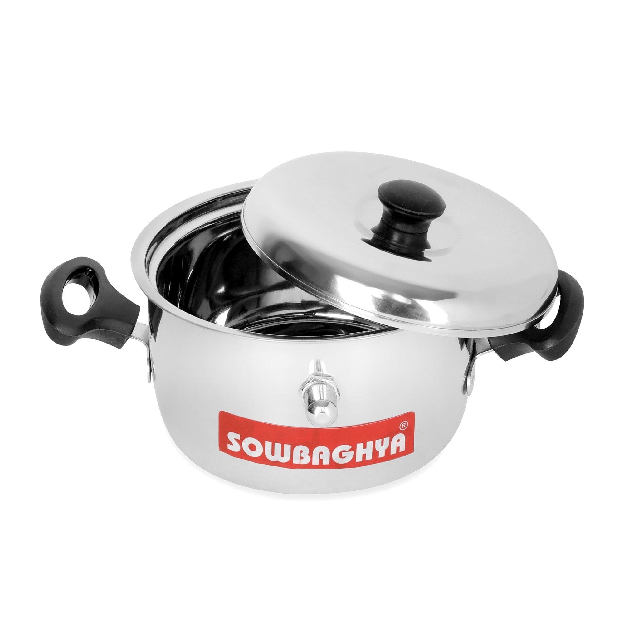 Ultima IB Stainless Steel Milk Cooker 1 Ltr - SOWBAGHYA