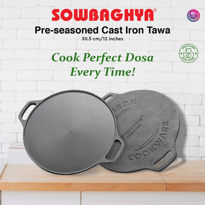 Cast Iron Dosa Tawa  32cm