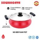 NS Biriyani Pot with SS Lid - 4.5Ltr-1