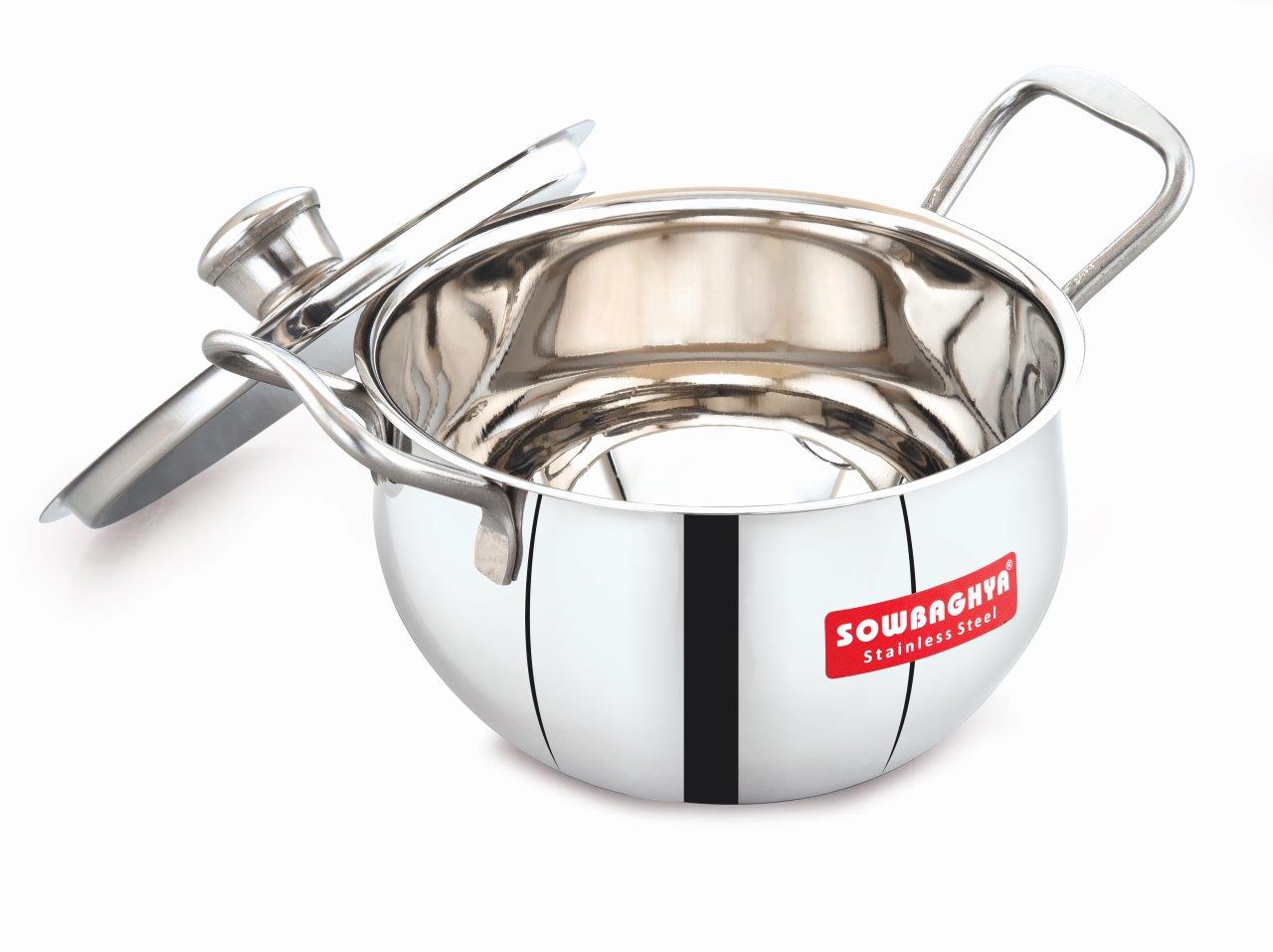 Ultima IB Stainless Steel 2Pcs Cook 'n' Serve Pot