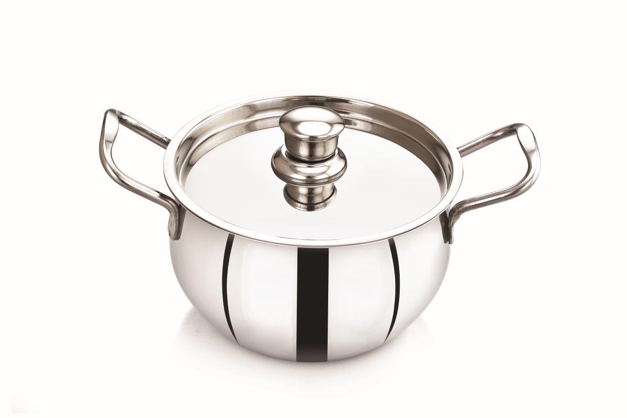 Ultima IB Stainless Steel 2Pcs Cook 'n' Serve Pot - 0