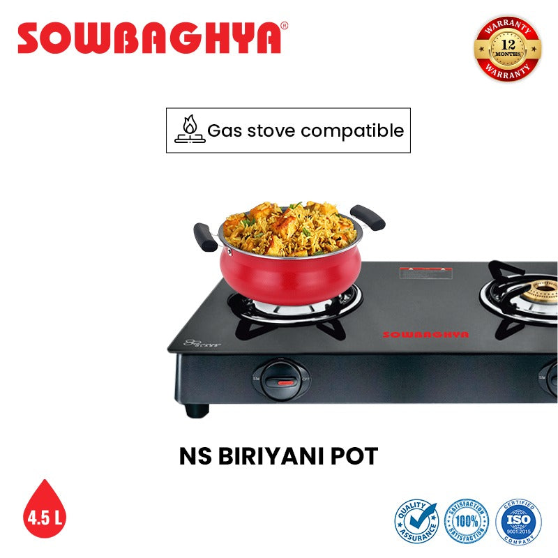 NS Biriyani Pot with SS Lid - 4.5Ltr