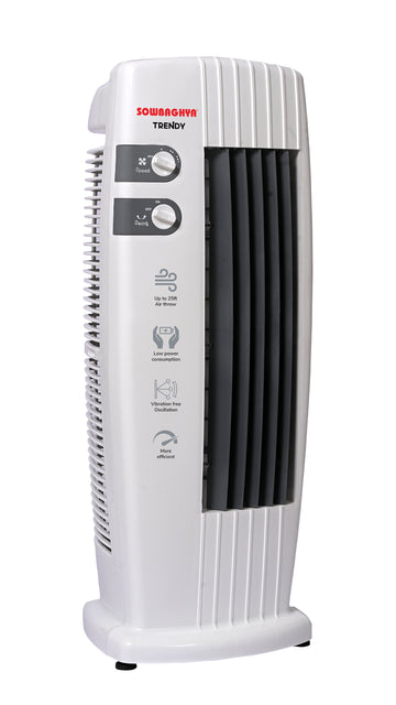 Sowbaghya TRENDY Tower Fan - 0