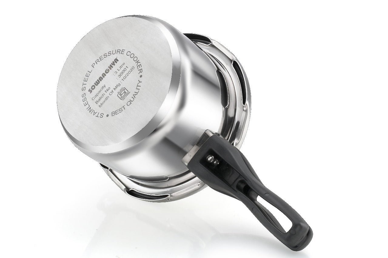 3 Ltr Stainless - Steel ISI Pressure Cooker