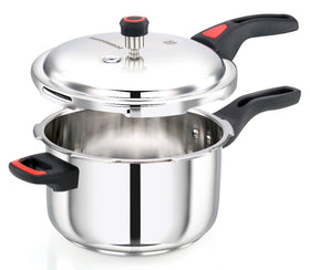 5 Ltr Stainless - Steel ISI Pressure Cooker - 0