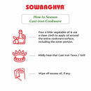 Cast Iron 2in1 Flip Tawa-5