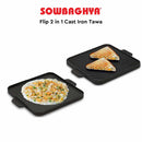 Cast Iron 2in1 Flip Tawa-2