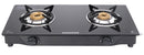 Elanza 2 Burner Glass Top Gas Stove-1