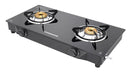 Elanza 2 Burner Glass Top Gas Stove-2