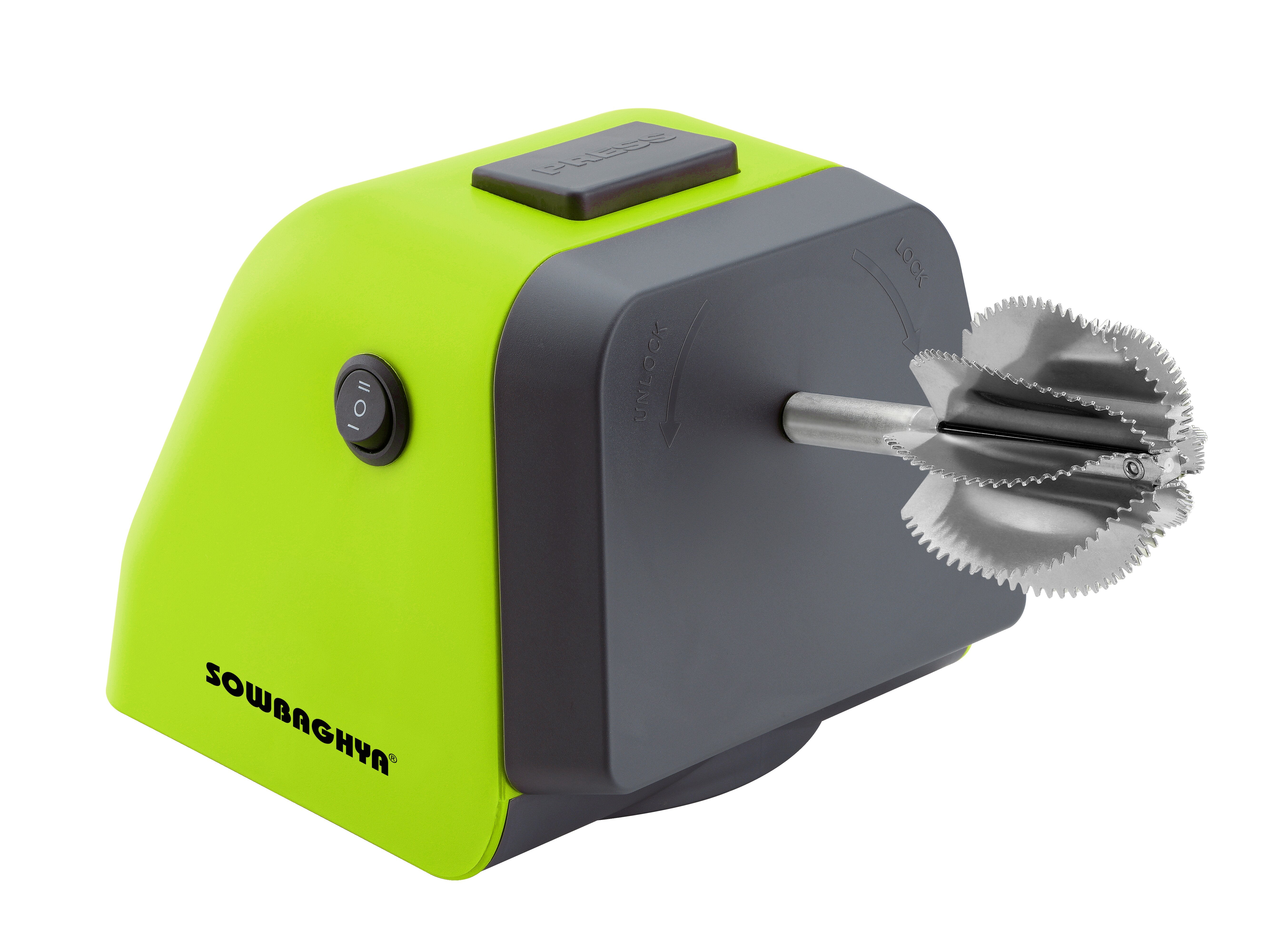 Sowbaghya Coco 110V - 2 in 1 Electric Coconut Scraper and Multi Function Sharpener view 3