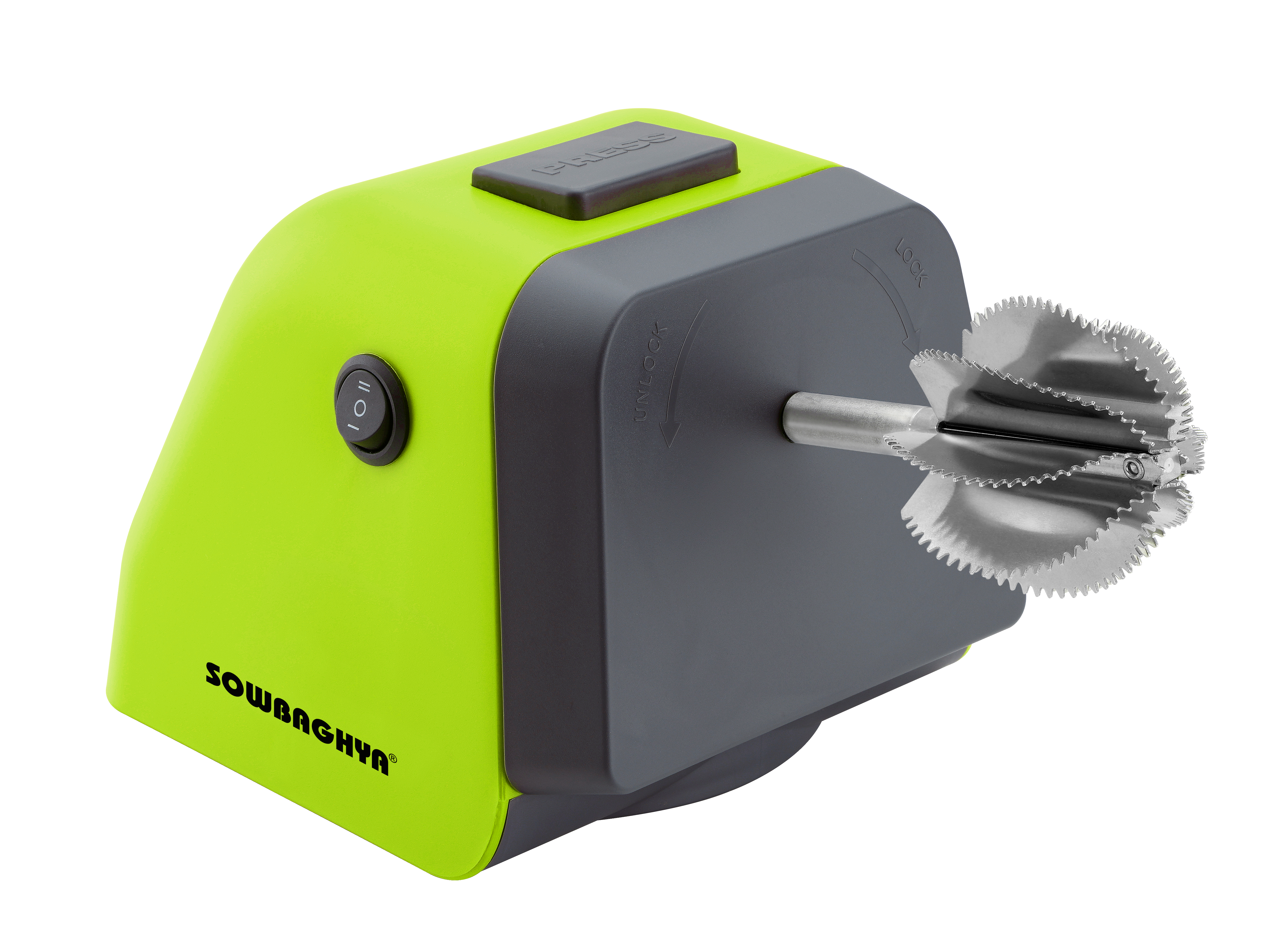 Sowbaghya Coco - 2 in 1 Electric Coconut Scraper and Multi Function Sharpener view 2