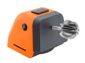 Buy orange Sowbaghya Coco - 2 in 1 Electric Coconut Scraper and Multi Function Sharpener