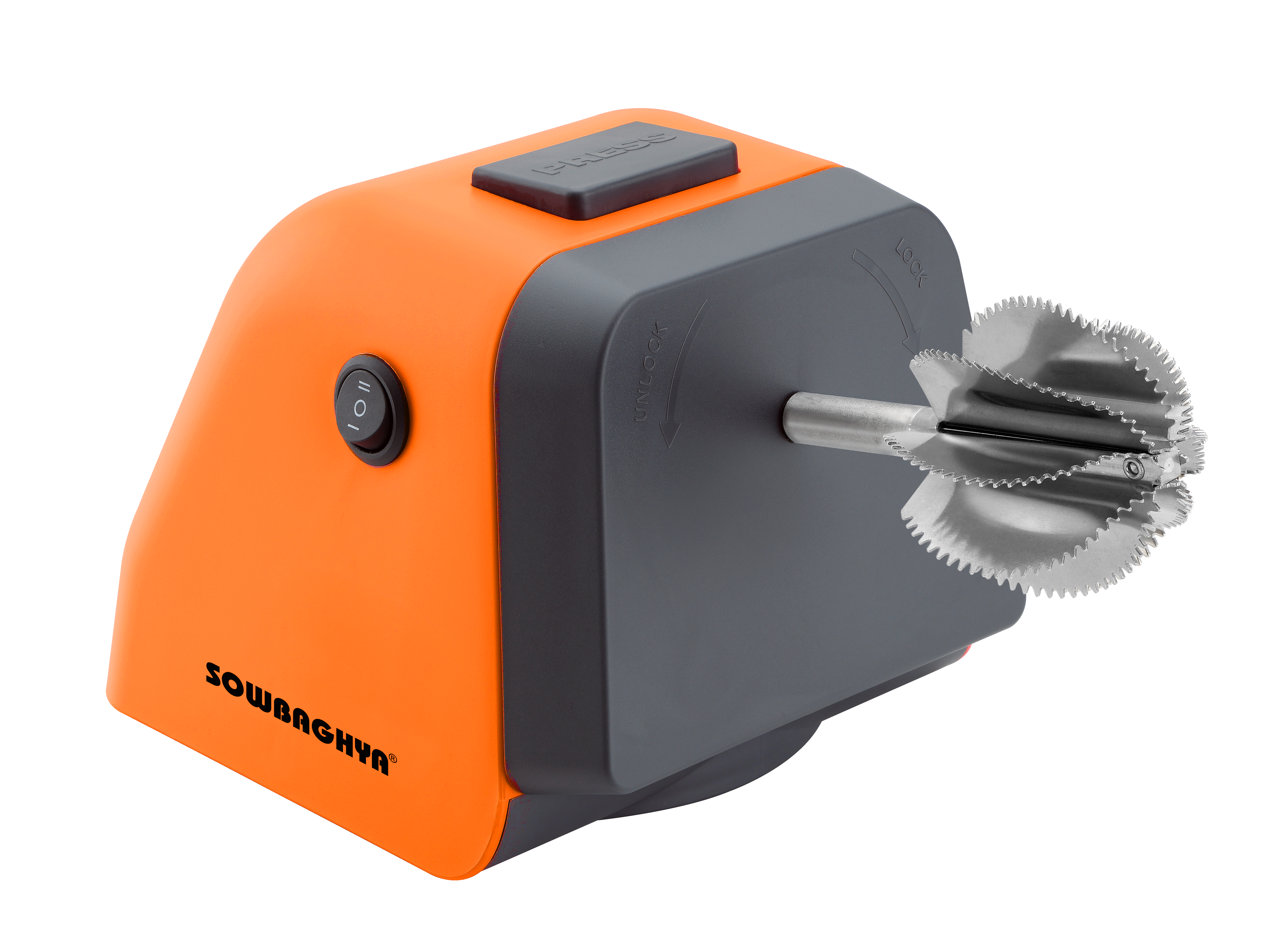 Sowbaghya Coco - 2 in 1 Electric Coconut Scraper and Multi Function Sharpener view 3