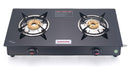 2 Burner Elite - Glass Top Gas Stove - SOWBAGHYA