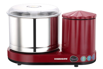 2 Lit VARNA Table top Wet Grinder with Attachment - SOWBAGHYA