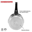 3 Lit Elite Induction Base ALU Pressure Cooker & Pan - SOWBAGHYA