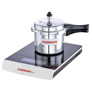 3 Lit Elite Induction Base ALU Pressure Cooker - SOWBAGHYA