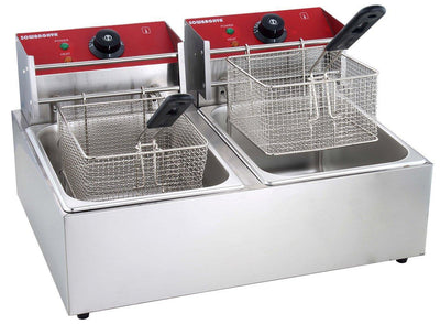 Deep Fryer Double 5.5L + 5.5L - SOWBAGHYA