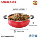 NS Biriyani Pot with SS Lid - 6Ltr - SOWBAGHYA