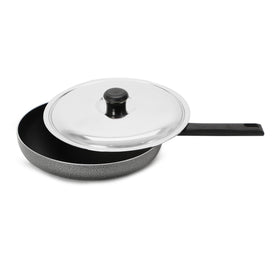 NS Fry Pan with SS Lid - SOWBAGHYA