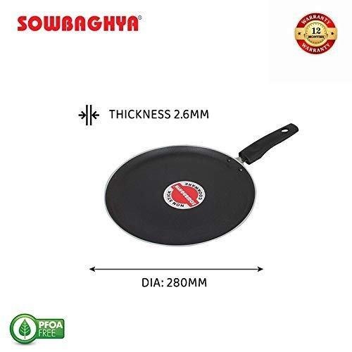 NS IB Dosa Tawa 28cm with 2.6mm thickness - SOWBAGHYA