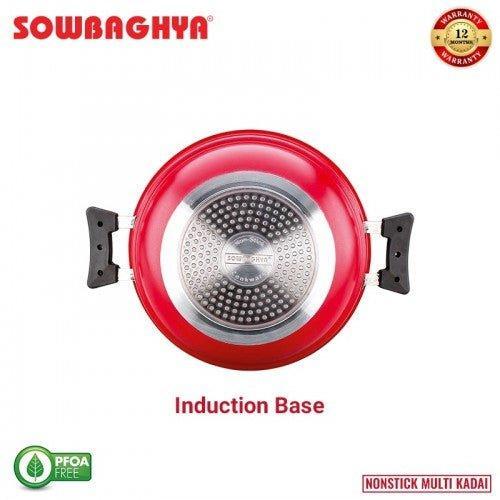 NS IB Multi Kadai with SS Lid(2 Idly plates & 1 Steamer plate) - SOWBAGHYA