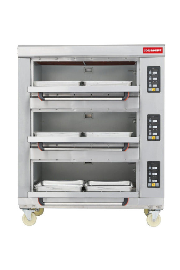 Pizza Oven - Triple Deck 4ft - SOWBAGHYA