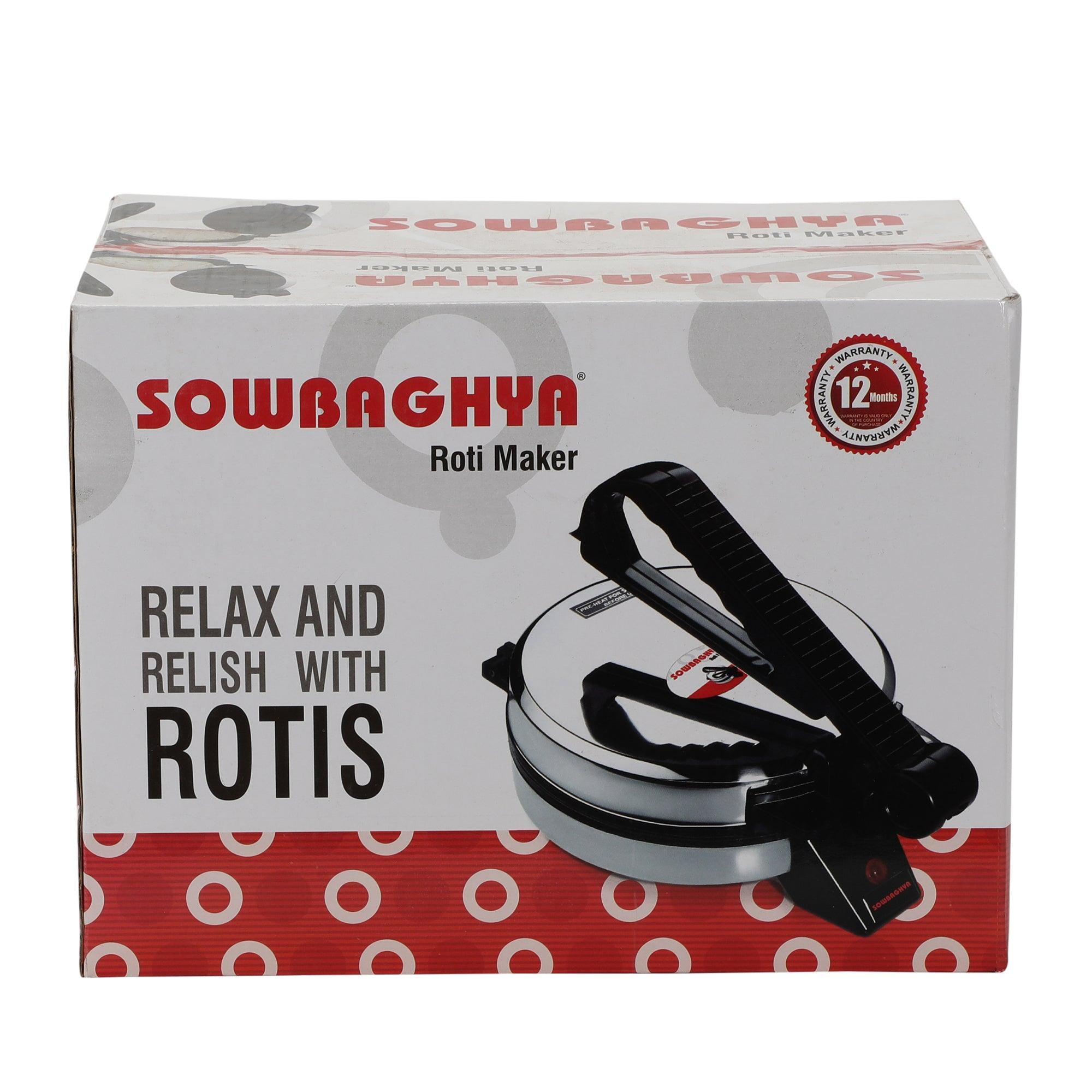 ROTI MAKER 110V - for use in USA and CANADA - SOWBAGHYA