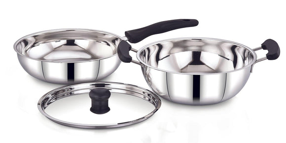 Sowbaghya Stainless Steel 3Pcs Gift Set -Elite - SOWBAGHYA