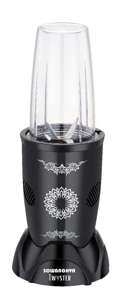 Twister Bullet Mixer 450W - (Color - Black) - SOWBAGHYA